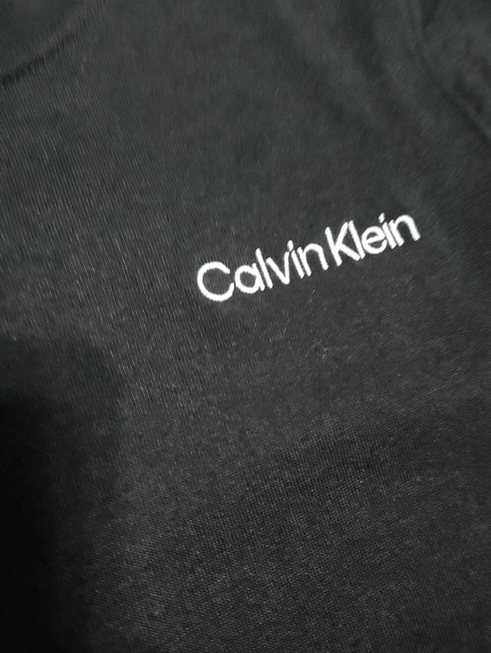 Calvin Klein Black Crewneck Sweatshirt with  Logo size XS - Picture 7 of 11